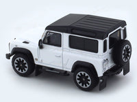 Land Rover Defender 90 Works 70th Edition white 1:64 LCD Models diecast scale model car miniature