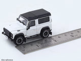 Land Rover Defender 90 Works 70th Edition white 1:64 LCD Models diecast scale model car miniature