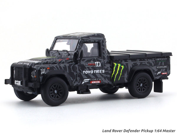 Land Rover Defender Pickup black 1:64 Master diecast scale model car