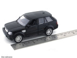 Land Rover Range Rover Sport black 1:32 RMZ City 5 inch pullback diecast scale model car