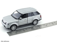 Land Rover Range Rover Sport silver 1:32 RMZ City 5 inch pullback diecast scale model car