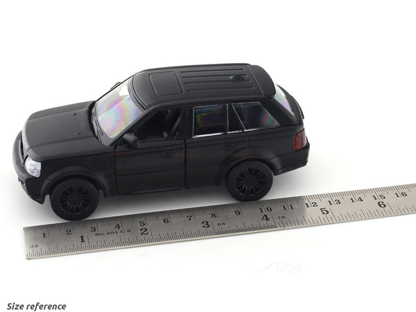 Land-Rover Range Rover matte black 1:33-42 RMZ City licensed pull back ...