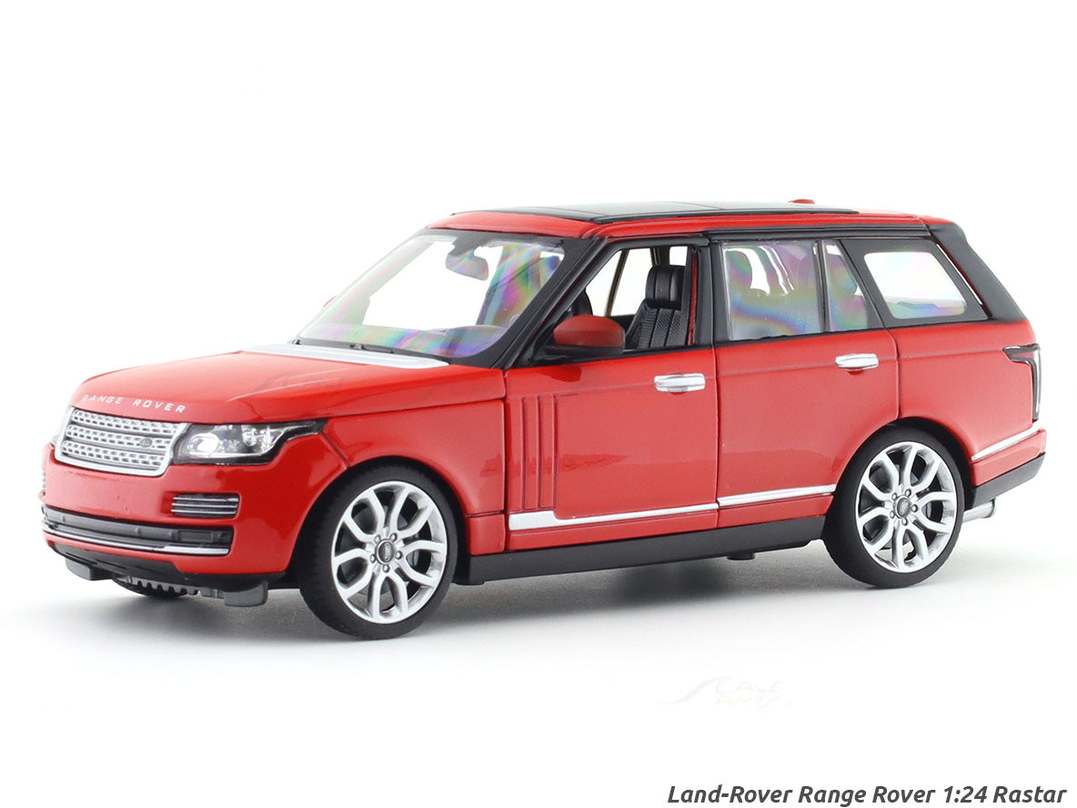 Land Rover Diecast Models Land-Rover Range Rover red 1:24 Rastar licensed diecast alloy scale ...