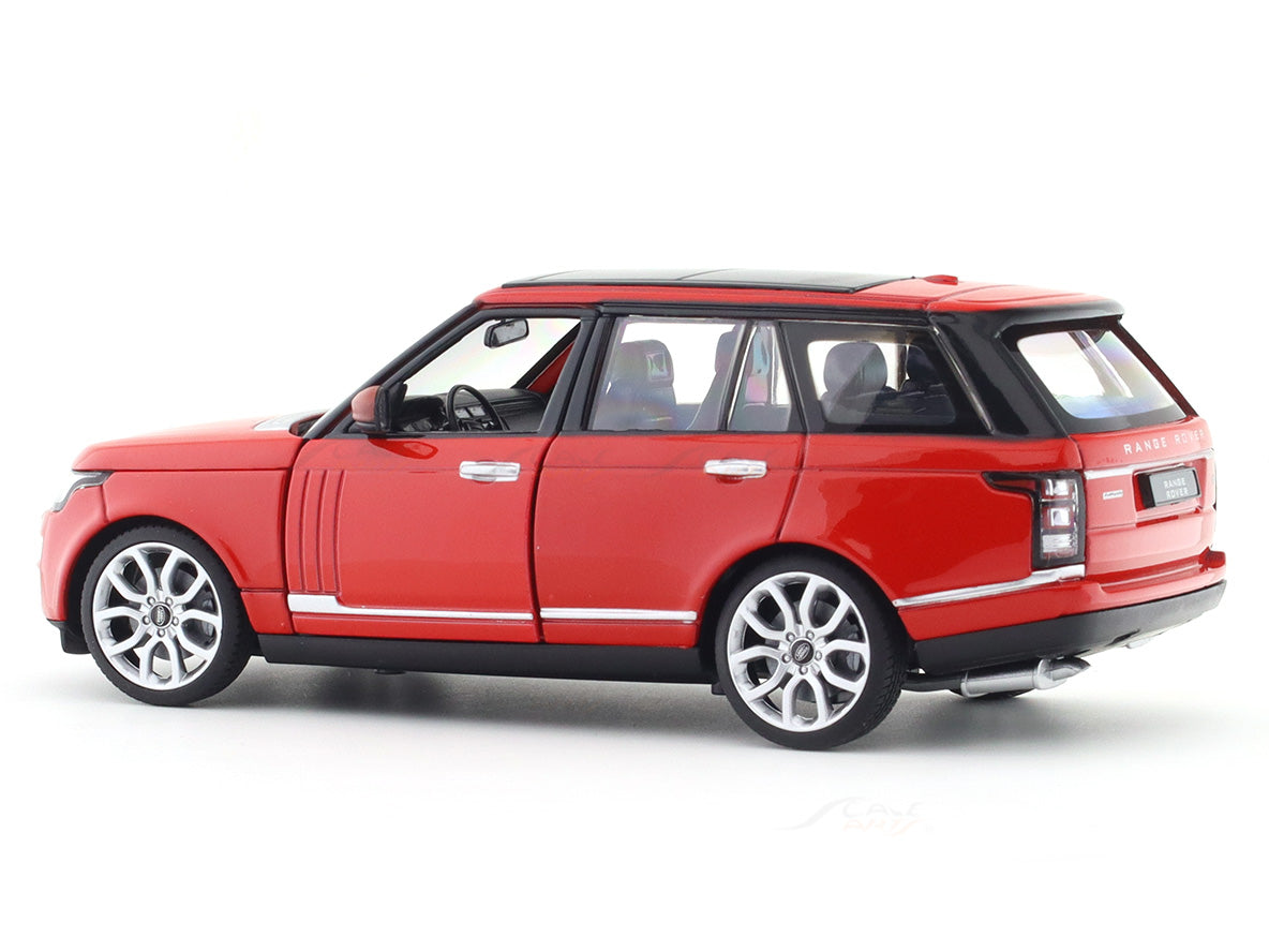 Land-Rover Range Rover red 1:24 Rastar licensed diecast alloy scale ...