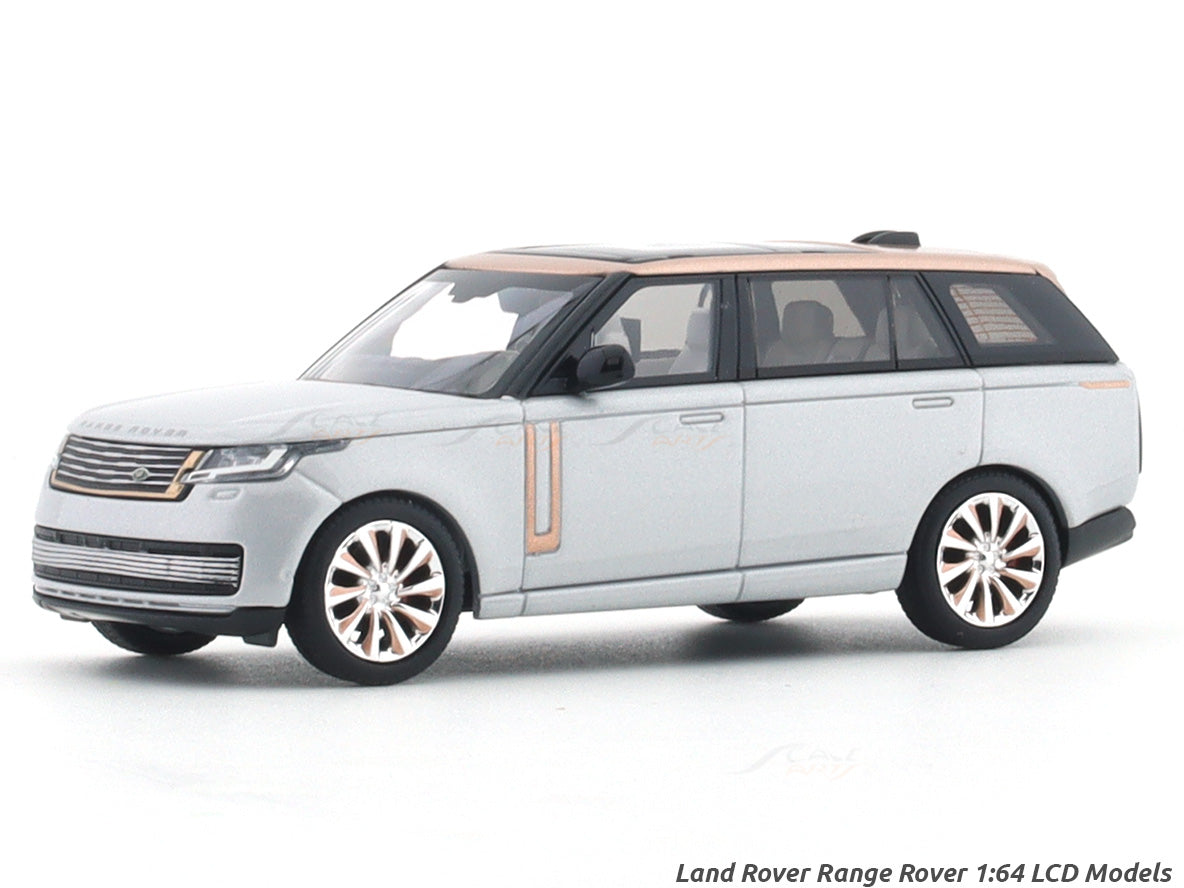 Land Rover Range Rover Silver 1:64 LCD Models diecast scale model car ...
