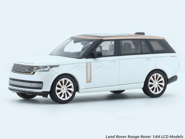 Land Rover Range Rover White 1:64 LCD Models diecast scale model car