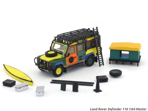 Land Rover Defender 110 Camping 1:64 Master diecast scale model car ...