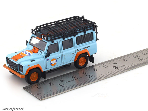 Master 1:64 pour Land Rover Defender Van Camp Gulf Jouets moulés sous pression Modèles de voiture Véhicule miniature Hobby Cadeaux de collection Master 1:64 pour Land Rover Defender Van Camp Gulf Jouets moulés sous pression Modèles de voiture Véhicule miniature Hobby Cadeaux de collection