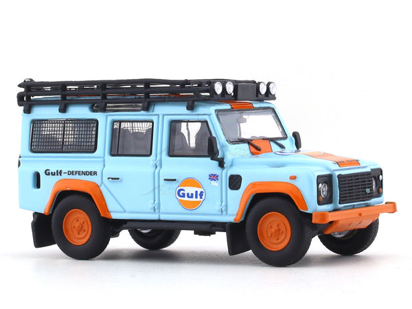 Modèle Réduit Land Rover Defender 110 Van Gulf 1:64 – Diecast Modèle Réduit Land Rover Defender 110 Van Gulf 1:64 – Diecast
