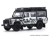 Land Rover Defender 110 white camouflage 1:64 Master diecast scale model car miniature