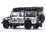 Land Rover Defender 110 white camouflage 1:64 Master diecast scale model car miniature