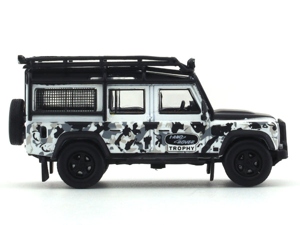 Land Rover Defender 110 white camouflage 1:64 Master diecast scale ...