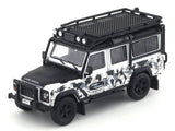 Land Rover Defender 110 white camouflage 1:64 Master diecast scale model car miniature