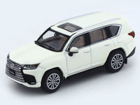 Lexus LX600 white 1:64 GCD licensed diecast scale model miniature car replica