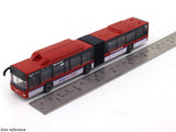 MAN Lions City G Bus red 1:110 Majorette scale model bus