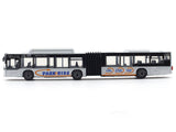 MAN Lions City G Bus silver 1:110 Majorette scale model bus