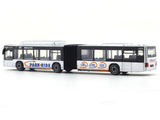MAN Lions City G Bus silver 1:110 Majorette scale model bus