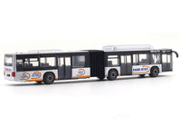 MAN Lions City G Bus silver 1:110 Majorette scale model bus