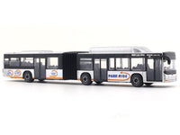 MAN Lions City G Bus silver 1:110 Majorette scale model bus