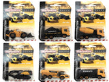 Volvo Set of 6 construction vehicles Majorette Set 1 scale model