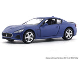 Maserati GranTurismo MC matte blue 1:32 RMZ City 5 inch pullback diecast scale model car