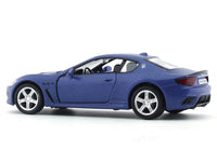 Maserati GranTurismo MC matte blue 1:32 RMZ City 5 inch pullback diecast scale model car