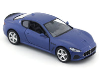 Maserati GranTurismo MC matte blue 1:32 RMZ City 5 inch pullback diecast scale model car