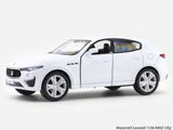 Maserati Levanti White 1:32 RMZ City licensed pull back car scale model