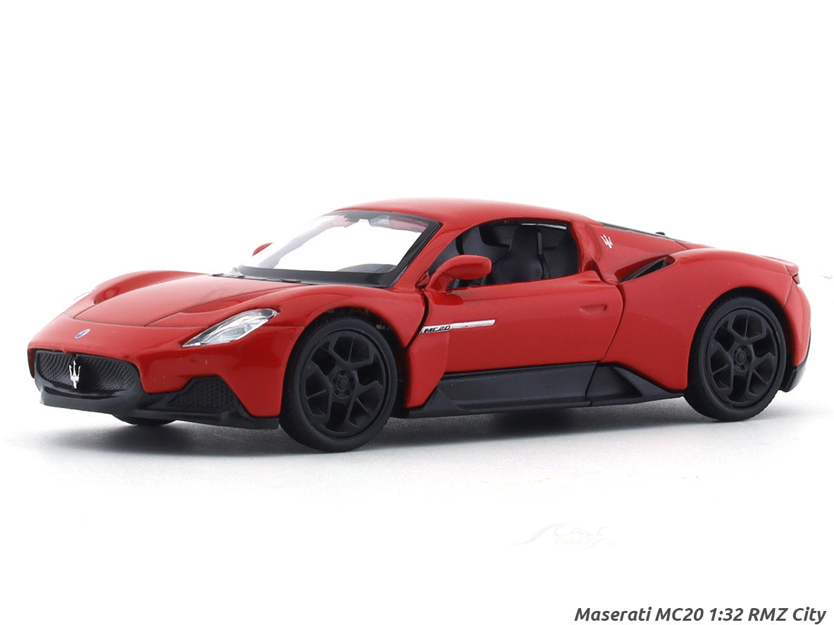 Maserati MC20 red 1:32 RMZ City inch pullback diecast scale
