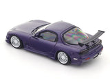 Mazda RX-7 purple 1:64 Mortal diecast scale model car miniature