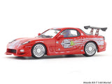Mazda RX-7 red 1:64 Mortal diecast scale model car miniature