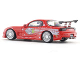 Mazda RX-7 red 1:64 Mortal diecast scale model car miniature
