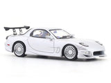 Mazda RX-7 silver 1:64 Mortal diecast scale model car miniature