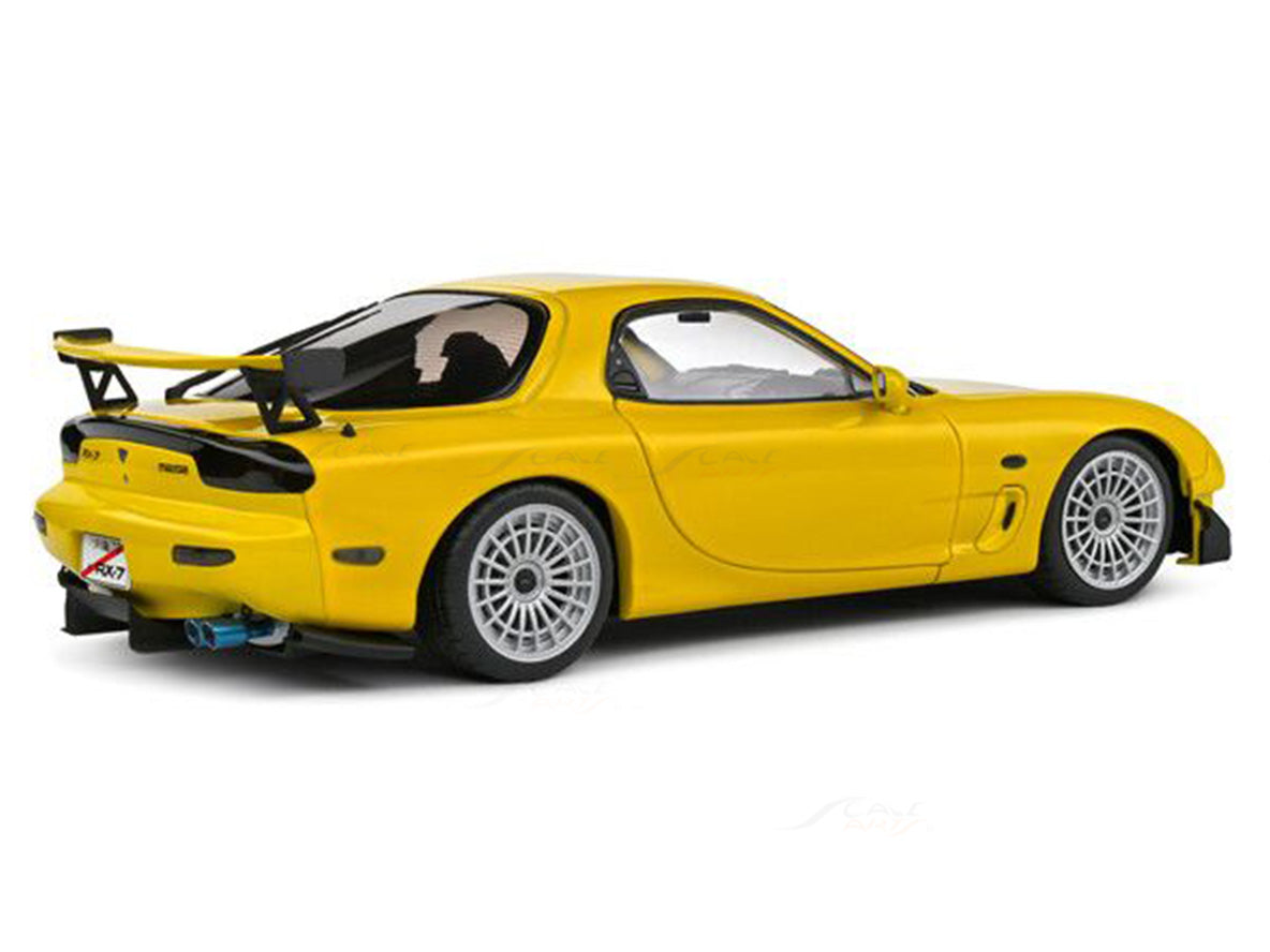 1999 Mazda RX7 FD3RS Streetfighter Yellow 1:18 Solido licensed