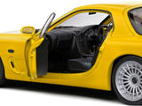 1999 Mazda RX7 FD3RS Streetfighter Yellow 1:18 Solido licensed diecast scale model car collectible