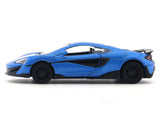 McLaren 600LT blue 1:32 RMZ City 5 inch pullback diecast scale model car