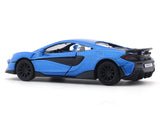 McLaren 600LT blue 1:32 RMZ City 5 inch pullback diecast scale model car