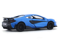 McLaren 600LT blue 1:32 RMZ City 5 inch pullback diecast scale model car