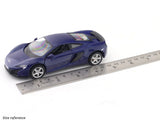 McLaren 650S blue 1:33-42 RMZ City licensed pull back car scale model