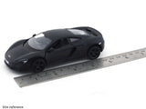 McLaren 650S matte black 1:32 RMZ City 5 inch pullback diecast scale model car