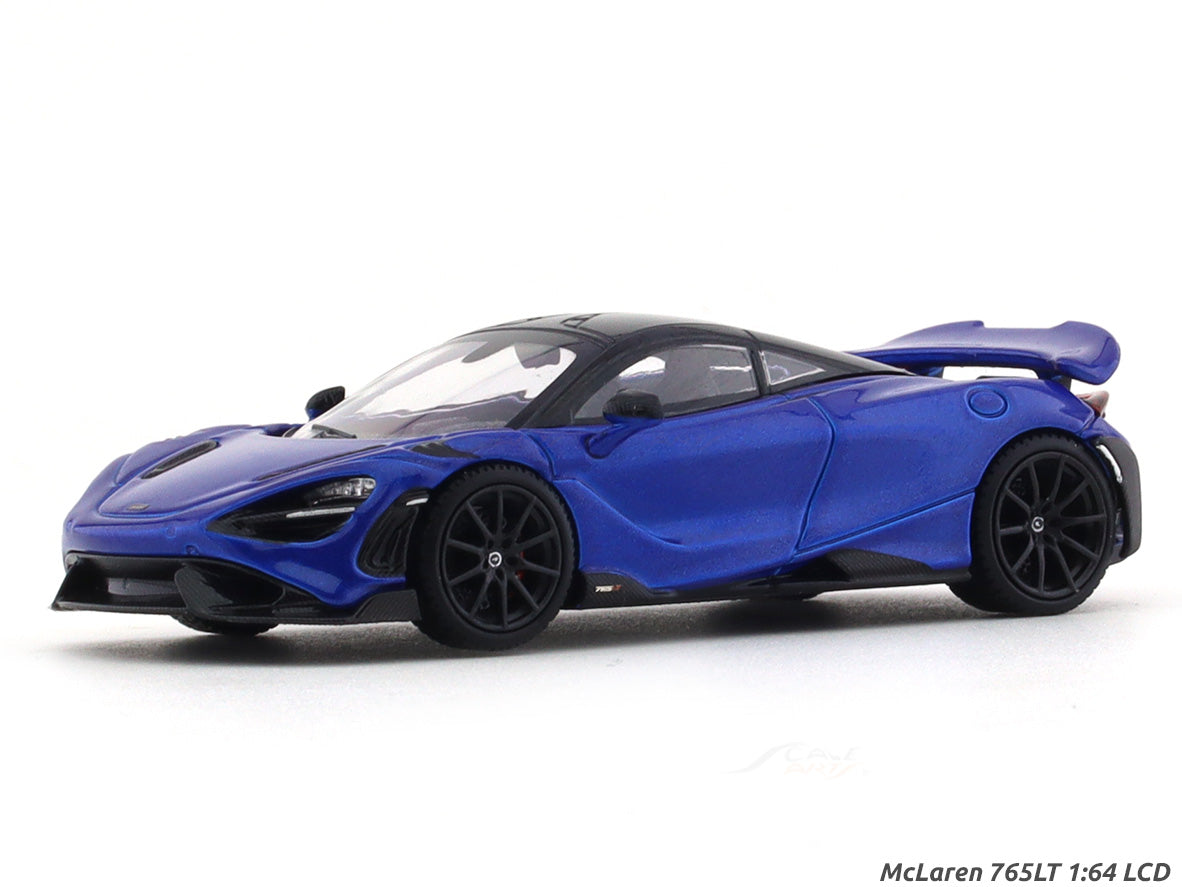McLaren 765LT blue 1:64 LCD diecast scale model car | Scale Arts India
