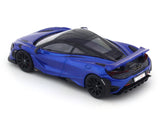 McLaren 765LT blue 1:64 LCD diecast scale model car