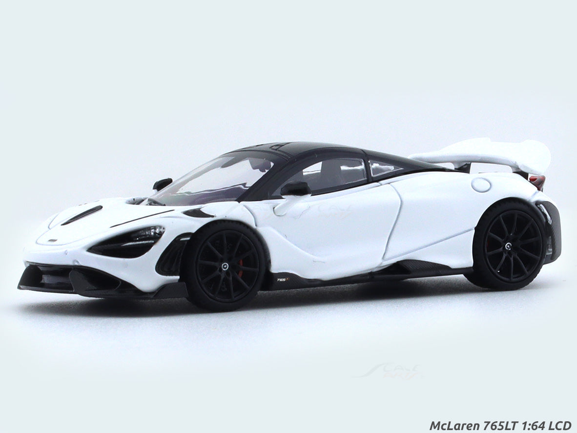 McLaren 765LT white 1:64 LCD diecast scale model car | Scale Arts India