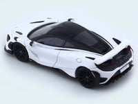 McLaren 765LT white 1:64 LCD diecast scale model car