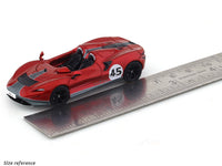 McLaren Elva red 1:64 CM Model diecast scale model miniature car