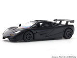 McLaren F1 GT-R matte black 1:32 RMZ City licensed pull back car scale model