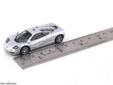 McLaren F1 Silver 1:64 LCD diecast scale model collectible