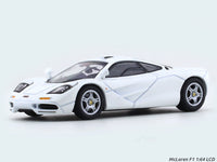 McLaren F1 White 1:64 LCD diecast scale model collectible