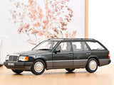 1990 Mercedes-Benz 300 D S124 Black 1:18 Norev Licensed Diecast Scale Model Car Collectible | Classic Luxury Estate | Buy in India