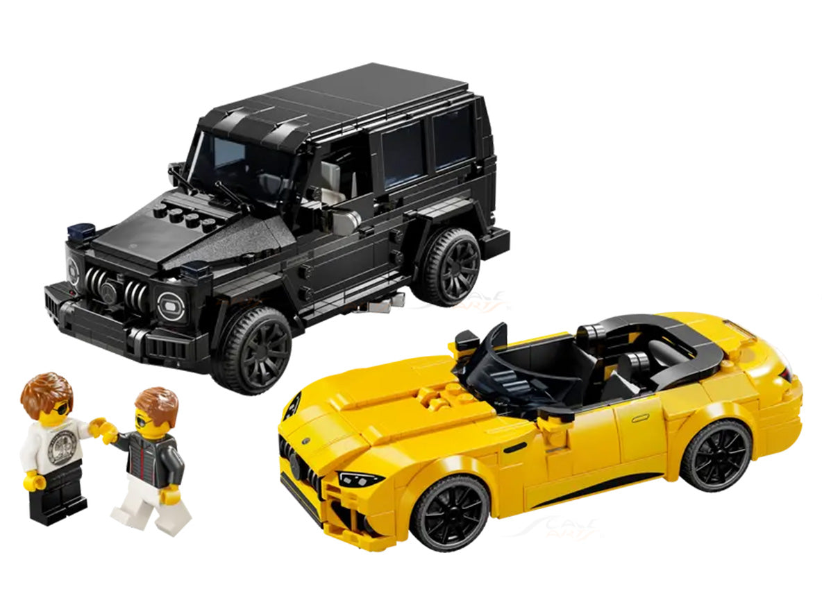 Mercedes-AMG G 63 Mercedes-AMG SL 63 LEGO set 76924 Scale
